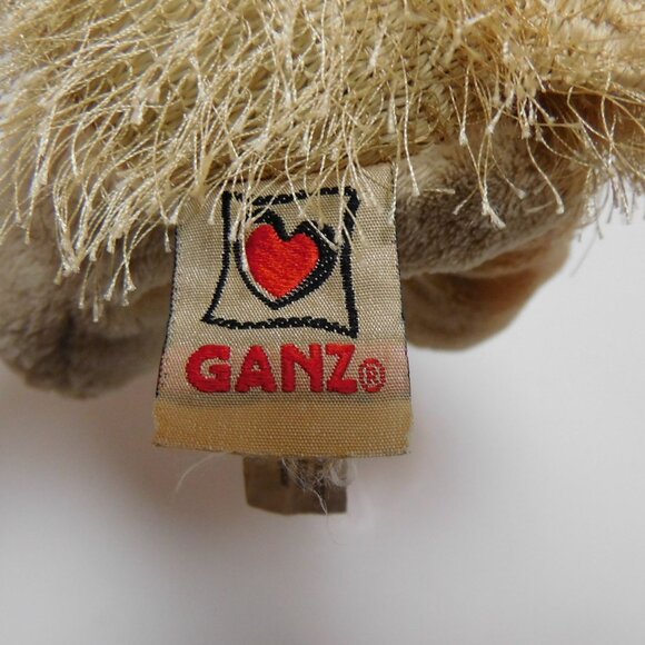 Ganz Cazy Long Hair Golden Retriever Puppy Dog 9" Plush - Picture 8 of 8